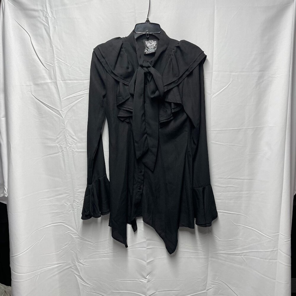 KILLSTAR Runa Chiffon Blouse - Size S